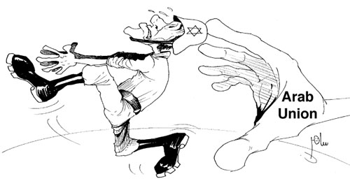 Cartoon by YT caricature artist