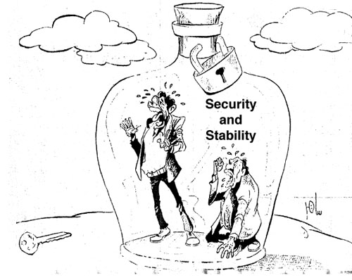 Cartoon by YT caricature artist