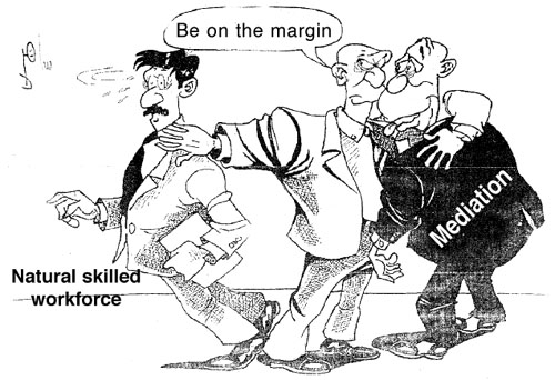 Cartoon by YT caricature artist