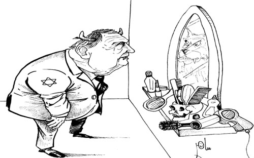 Cartoon by YT caricature artist