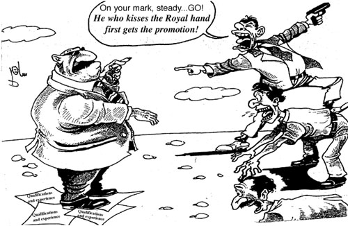 Cartoon by YT caricature artist