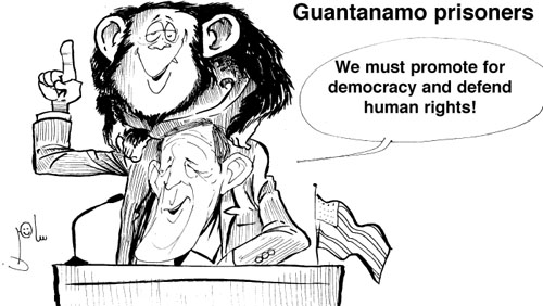 Cartoon by YT caricature artist