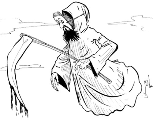 Cartoon by YT caricature artist