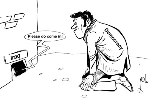 Cartoon by YT caricature artist