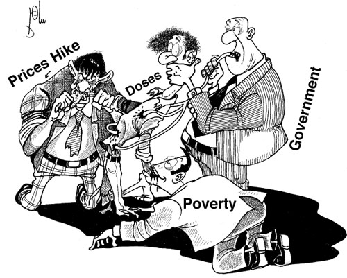 Cartoon by YT caricature artist