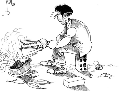 Cartoon by YT caricature artist