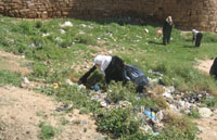 A one day cleaning campaign was part of the Thula Summer School