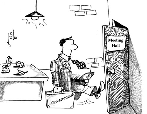 Cartoon by YT caricature artist