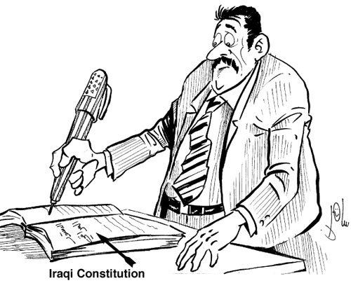 Cartoon by YT caricature artist