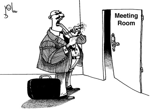 Cartoon by YT caricature artist