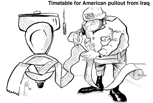 Cartoon by YT caricature artist