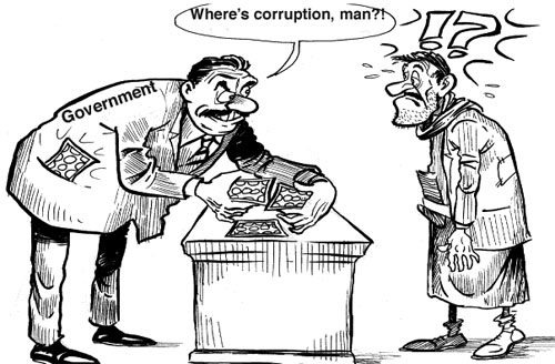 Cartoon by YT caricature artist