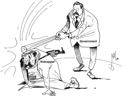 Cartoon by YT caricature artist