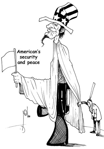 Cartoon by YT caricature artist