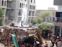 Beautiful places attract a lot of people.