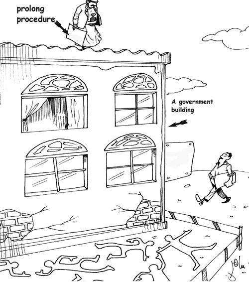 Cartoon by YT caricature artist