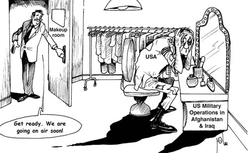 Cartoon by YT caricature artist