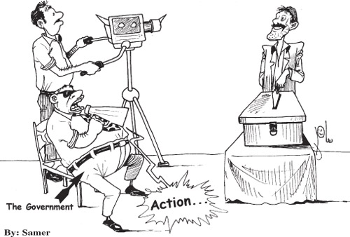 Cartoon by YT caricature artist