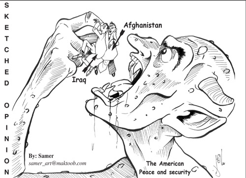 Cartoon by YT caricature artist