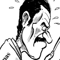 Cartoon by YT caricature artist