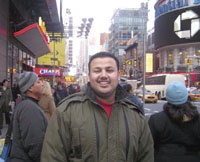Mohammed Al-Hamdani in New York City.