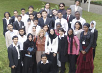 Students at Proctor & Gamble in Geneva, Switzerland.