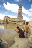 Fifty-eight percent of urban residents have water coverage, whereas only 38 percent of those in rural areas have water coverage.