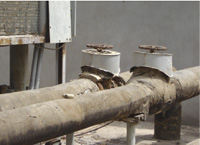 Pipes in the central ventilator are subject to constant breakdowns and the biggest problem is that most spare parts are unavailable.