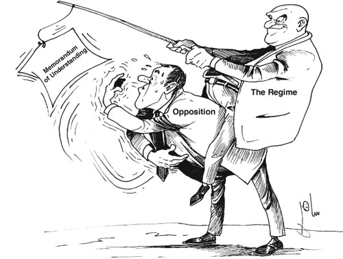 Cartoon by YT caricature artist