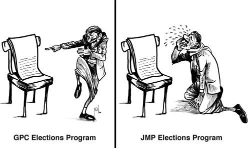 Cartoon by YT caricature artist