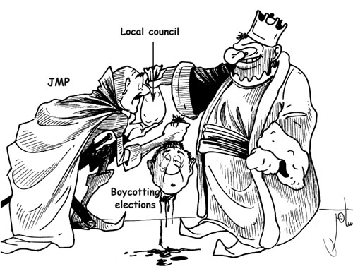 Cartoon by YT caricature artist