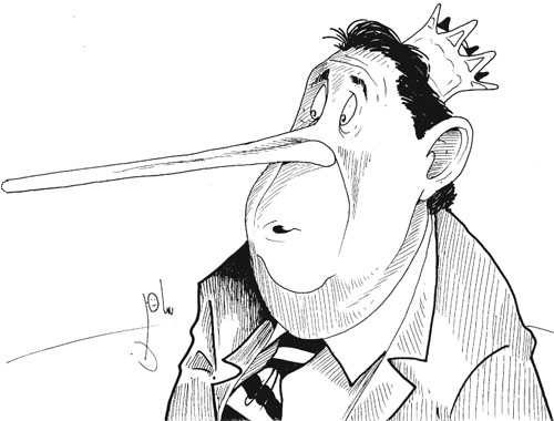 Cartoon by YT caricature artist